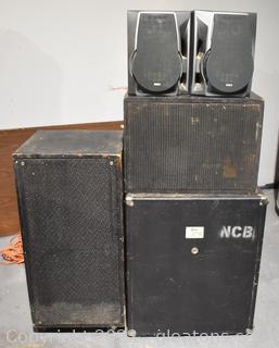 Lot of Four Speakers-RCA Fender and Others